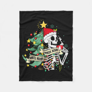 Lustiges Skelett Heiße Schokolade So La Merry So L Fleecedecke