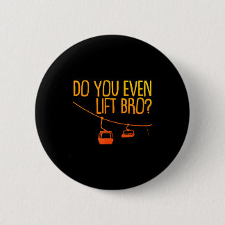 Lustiges Skifahren Snowboard-Design für Männer Fra Button
