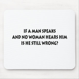 Lustiges Slogan mousepad