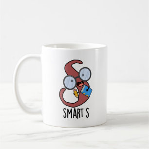 Lustiges Smart S Alphabet Wortspiel  Kaffeetasse