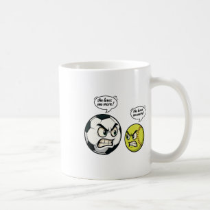 Lustiges Softll Fußball Mädchen Frauen Tochter Sie Kaffeetasse