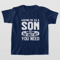Lustiges Sohn-Geschenk Wortkunst 
