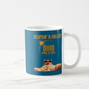 Lustiges Sonnenfinsternis-Shirt Total April Ohio Kaffeetasse