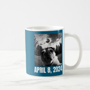 Lustiges Sonnenfinsternis-Shirt Totalität 8. April Kaffeetasse
