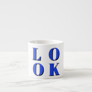 lustiges soziales niedliches cooles Design Espressotasse