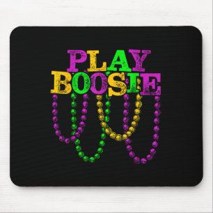 Lustiges Spiel Boosie Mardi Gras Karneval Fleur De Mousepad