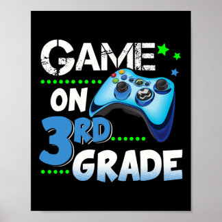 Lustiges Spiel für die dritte Klasse als Geschenk Poster