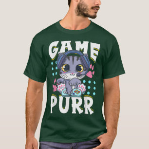Lustiges Spielkatzen-Spiel für Videospieler & Katz T-Shirt