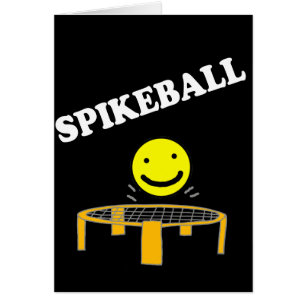 Lustiges Spikeball Netz mit Lächeln-Gesichts-Kuns