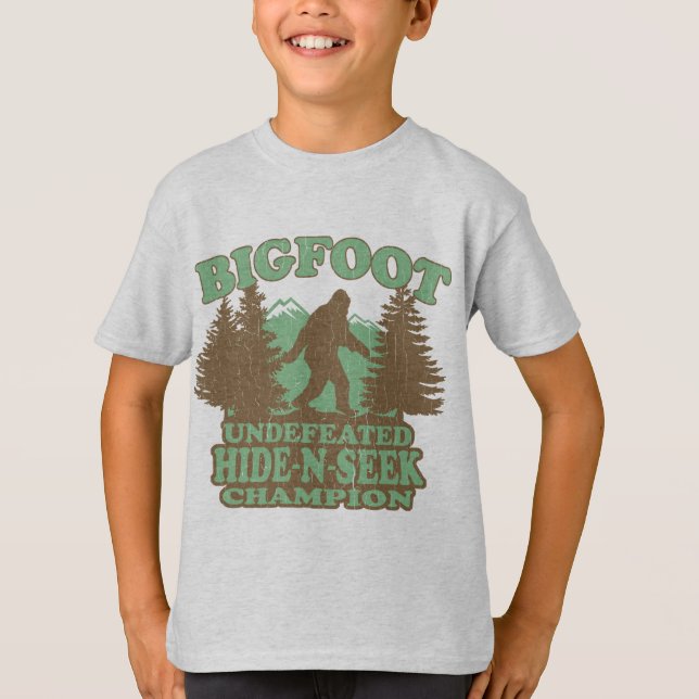 Lustiges Sprichwort BIGFOOTS (Vintager T-Shirt (Vorderseite)