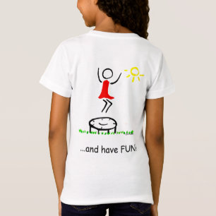 lustiges Springen T-Shirt