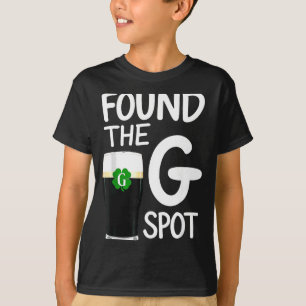 Lustiges St. Patricks Bier-Shirt fand den G-Punkt T-Shirt