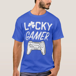 Lustiges St. Patricks Day-Geschenk für Gamer Gamin T-Shirt
