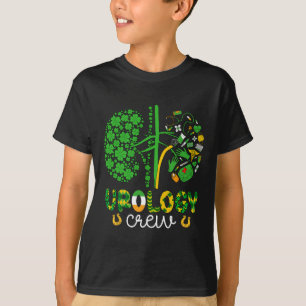 Lustiges St. Patricks Day Urologie-Team Shamrock-K T-Shirt