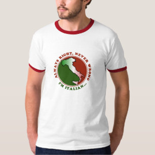 Lustiges stures italienisches Herren-T-Shirt T-Shirt