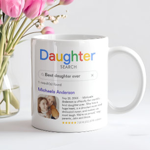 Lustiges Suchergebnis für "Beste Tochter überhaupt Kaffeetasse