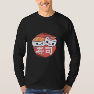 Lustiges Sushi-Cartoon-Design T-Shirt