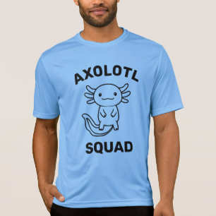 Lustiges süßes Axolotl-Squad-Party einstellbar bla T-Shirt