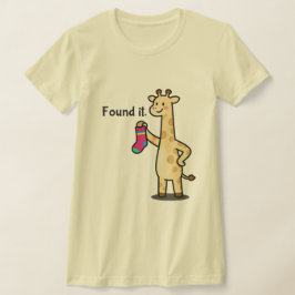 Lustiges süßes Giraffen-Mutter-Leben Superkraft T-Shirt