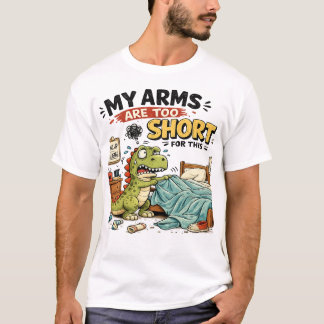 Lustiges T-Rex Kurzarm Sarkastisches Erwachsenwerd T-Shirt