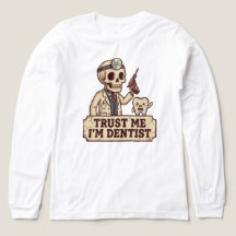 Lustiges T-Shirt-Design, zahnärztlicher Humor Graf