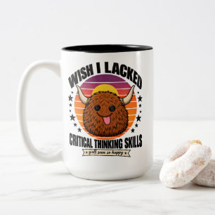 Lustiges T-Shirt für Bauleiter Zweifarbige Tasse