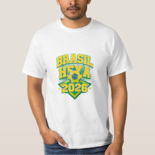 Lustiges T-Shirt für brasilianischen Fußball 