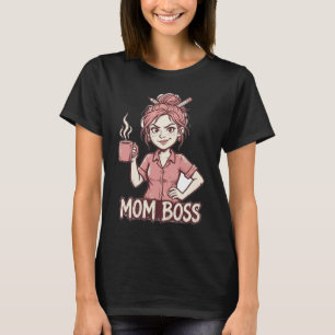 Lustiges T-Shirt für die Mama-Chefin
