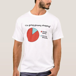 Lustiges T-Shirt für Garagenflohmarkt