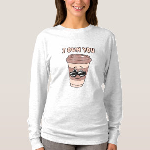 Lustiges T-Shirt für Kaffeeliebhaber Ich gehöre di