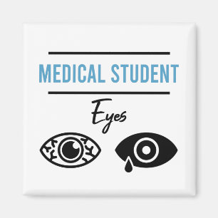 Lustiges T-Shirt für Medizinstudenten, Arzt-T-Shir Magnet