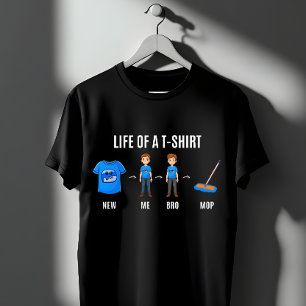 Lustiges T-Shirt-Lebenszyklus-Humor T-Shirt
