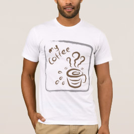 Lustiges T-Shirt mit minimalist Sketch-Design für