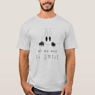 Lustiges T-Shirt mit spielerischen Augen - Benutze