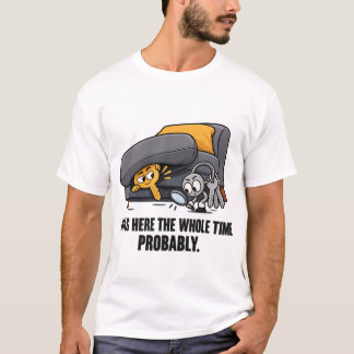 Lustiges T-Shirt mit verlorenen Schlüsseln