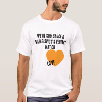 Lustiges T-Shirt Sushi Liebe Wortspiel