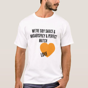 Lustiges T-Shirt Sushi Liebe Wortspiel