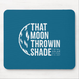 Lustiges T-Shirt Totale Sonnenfinsternis 2017 Mond Mousepad