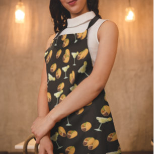 Lustiges Taco Margarita Mexiko Strand Muster Schürze