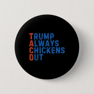 Lustiges Taco-Meme Trump kneift immer beim Zoll M Button