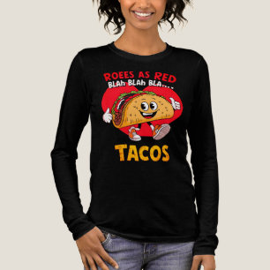 Lustiges Taco-T-Shirt-Design für Taco-Liebhaber Tri-Blend Shirt