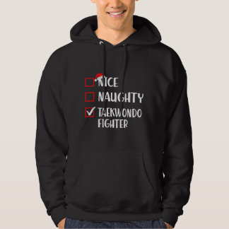 Lustiges Taekwondo Weihnachtspulli Hoodie