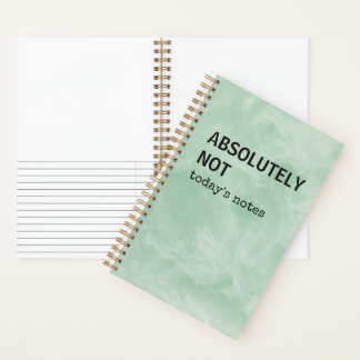 Lustiges Tagebuch | Absolut nicht
