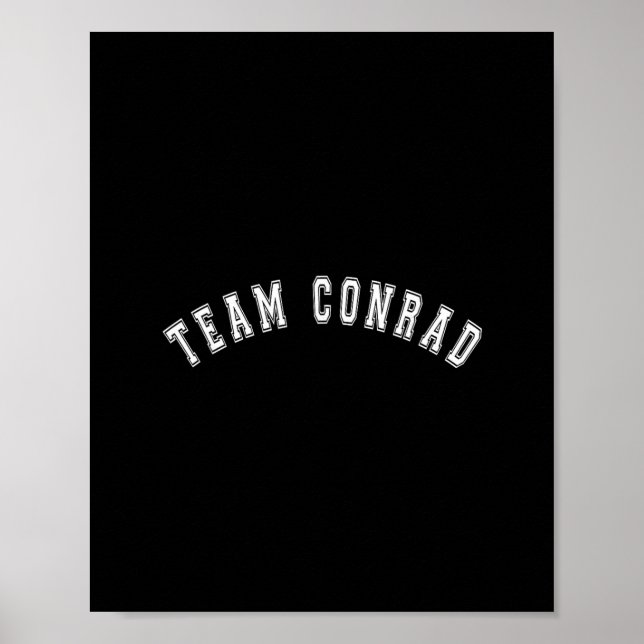 Lustiges Team Conrad Lieblings- Martha's Vineyard  Poster (Vorne)
