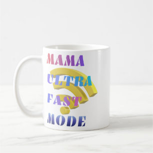 Lustiges Tech-Mama-Geschenk Mama My Ultra Mode Kaf Kaffeetasse