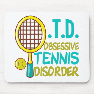 Lustiges Tennis Mousepad