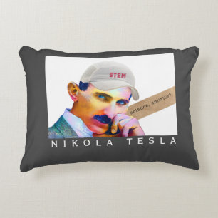 Lustiges Tesla Dekokissen