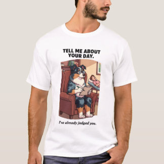 Lustiges Therapiehund-Shirt | Urteile über deinen T-Shirt