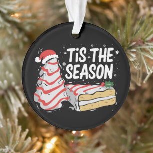 Lustiges Tis The Season Weihnachtsbaumkuchen Debbi Ornament