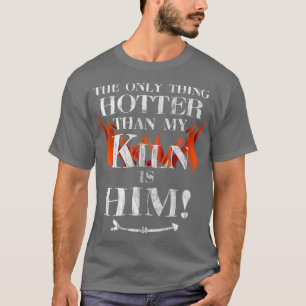 Lustiges Ton-Töpferei-Design für Töpfer-Ehefrau mi T-Shirt